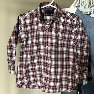 Long Sleeve Button-Down Shirt by Oscar De La Renta